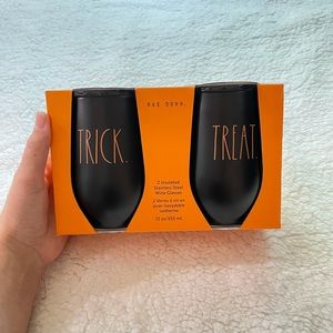 Rae Dunn insulated wine glass set